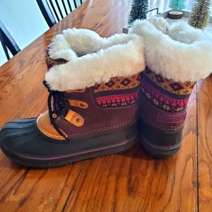 Girls Size 3 London Fog Winter Boots